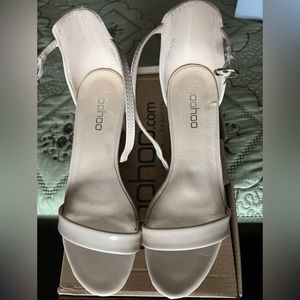 Boohoo 2 Part Low Block Heels